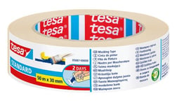 Tesa 05087-00000-00 Adhesive Masking Tape Standard Solvent Free 30 mm Transparent