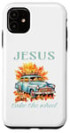 Coque pour iPhone 11 2024 Automne et Automne Jésus Take The Wheel Vintage Christian