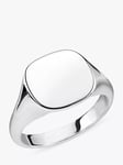 THOMAS SABO Unisex Signet Ring, Silver