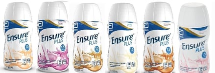 Ensure Plus Milkshake Style Nutritional Drink Mixed Flavours 200ml x 12