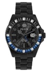 Philipp Plein Gmt-i Challenger Baguettes Mens Black Watch PWPZA0324 material_Stainless_Steel - One Size