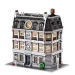 Oeasy Modular House Building Blocks, Four Floors Architecture Sanctum Sanctorum with LED Light Construction Kit, 6564 Pieces Compatible with Lego