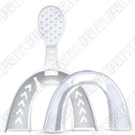 Custom-Fit Dental Night Mouth Guard W/ Fitting Tray For Teeth Grinding Clenching