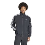 adidas Originals Track Top Woven Firebird - Sort/hvit, størrelse X-Large