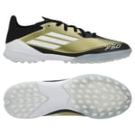 adidas F50 Messi League Tf Triunfo Dorado - Gull/hvit/sort Barn - Turf (Tf), størrelse 38⅔