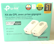 Kit de CPL avec prise gigogne TP LINK AV1300 Réf : TL-PA8015P