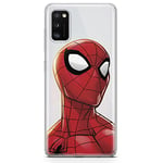 ERT GROUP Coque de téléphone Portable pour Samsung A41 Original et sous Licence Officielle Marvel Motif Spider Man 003 Parfaitement adapté à la Forme du téléphone Portable, partiel imprimé