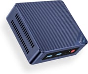 Mini-S12 Pro,Mini Pc Avec Processeur Intel Alder Lake-N100 (Jusqu'À 3,4 Ghz),16 Go Ram,500 Go Ssd,Hdmi/Wifi6/Bt 5.2/Rj45/Wol/Démarrage Auto