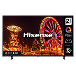 Hisense 65E77HQTUK QLED Gaming Series 65-inch 4K UHD Dolby Vision HDR Smart TV with YouTube, Netflix,Disney + Freeview Play and Alexa Built-in, Bluetooth and WiFi, TUV Certificated (2022 NEW)