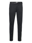 Classic Stretch Chino W?. Belt Bottoms Trousers Chinos Black Lindbergh