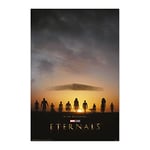 Grupo Erik Marvel Eternals In The Beginning Poster - 35.8 x 24.2 pouces / 91 x 61.5 cm - Poster Marvel - Expédié roulé - Cool Posters - Art Poster - Affiches & Impressions - Affiches murales