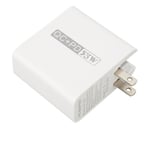 WLX A6 USB C -seinälaturi 53 W 4 USB-latausporttia QC 3.0 PD 20 W nopea seinälaturi IPhone Tablet -kuulokkeelle 100-240 V US Plug