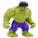 Superhjältebyggklossar för barn, leksak, pusselspel, nyårsgåva [DB] Hulk