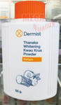 Dermist Thanaka Whiten Kwao Krua Body Powder Talc Anti-Oxidant Btrighten 50g.