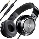 Artix CL750 Wired Headphones with Mic & Volume Control — 90% Noise Cancelling He