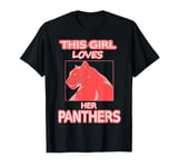 This Girl Her Loves Panthers From Florida Sports T Shirt T-Shirt