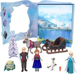 Disney Frozen Toys, Frozen Story Pack with 6 Key Characters, Small Dolls, Figure