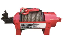 Warrior Winches JP 15,000kg Industriell Hydraulisk Vinsch, Stålvajer