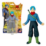 Bizak Monsterflex 64390230 Future Trunks Dragon Ball Figurine Extensible et élastique, 25 cm, 12 à Collectionner, pour Adultes, Fans et Enfants à partir de 6 Ans