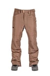 L1 America 20 Men's Functional Snowboard Trousers in Regular Fit in Workwear Style, Mens, Trouser, 1201-873667, Espresso, S