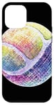 Coque pour iPhone 12 mini Art Balle De Tennis Colorée Pour Sportifs