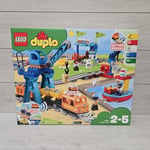 LEGO 10875 - DUPLO Cargo Train - Push & Go Motor - Sound + Lights - New & Sealed