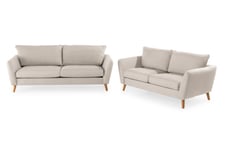 Trend Sofagruppe 2,5-seter+2-seter - Beige Howard sofagruppe Grå,Beige Andrarum