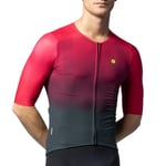 Alé Cycling Men's R-EV1 Velocity 2.0 Short Sleeve Jersey, Bordeaux, M