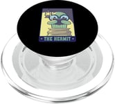 Funny Tarot Design - The Hermit PopSockets PopGrip for MagSafe