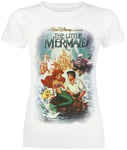 The Little Mermaid Classic Poster T-Shirt white