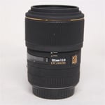 Sigma Used 105mm F/2.8 EX DG Macro Lens SA