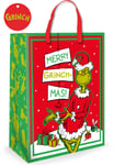 Christmas Gift Bag | The Grinch Who Stole Christmas | Present Gift Bag | 33x26cm