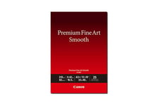 Canon Premium Fine Art Smooth FA-SM2 - fotopapper - slät - 25 ark - A3 Plus - 310 g/m²