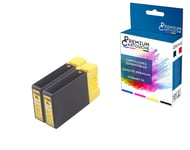 PREMIUM CARTOUCHE - 2 Cartouche compatible pour CANON PGI 1500XL Jaune Canon Maxify MB 2000 Series MB 2050 MB 2100 Series MB 2150 MB 2155 MB 2300 Ser