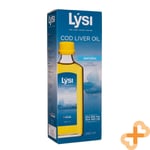 LYSI COD LIVER OIL Huile de poisson naturelle 240 ml EPA DHA vitamines oméga-...