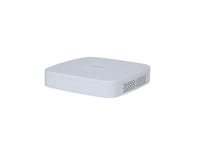 Dahua Technology Lite Nvr2104-P-S3, 4 Kanaler, G.711 A-Law, G.711 Μ-Law, G.726, Pcm, Inbäddad Linux, Smart H.265  H.265  Smart H.264  H.264, Pcm  G711a  G711u  G726, Paus, Play, Stopp