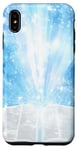 iPhone XS Max Catholicism Open Bible Rays Spiritual Divine Case