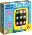 Lisciani - PEPPA PIG - Jouet Imitation Tablette pour Bébé dès 1 an - Affichage Lumineux Led sur Ecran avec Miroir Magique - Parlant,Diffuse les voix des Personnages - Amusant dès 12 mois