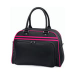 Bag Base Retro Bowling Bag - väska - Black/Fuchsia - One Size