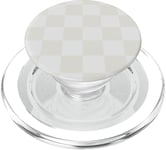 GRAND DAMIER ÉCHIQUIER CLASSIQUE DESIGN LUXE FEMMES HOMMES PopSockets PopGrip pour MagSafe