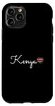 Coque pour iPhone 11 Pro I Love Kenya Proud Kenyan Pride Voyage assorti