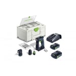 Festool 18v Cordless Drill CXS18 C 3,0-Set 2 x 3.0ah Batteries + Charger 576886