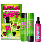 Matrix Food for Soft Hydrating Shampoo, Conditioner and Miracle Creator Leave-in Spray Haircare Gift Set for Dry Hair