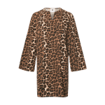 Tiffany Hailey, Tunika Dress - Leopard Brun