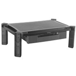 StarTech.com Adjustable Monitor Riser - Large - Drawer