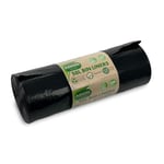 Addis 50L Degradable Strong Black Bin Bags/Liners