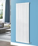 NRG 1800x608 Vertical Flat Panel Designer Radiators Central Heating Rad White