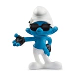 Figurine Schtroumpf Frimeur - SCHLEICH - Schtroumpf Frimeur - Blanc, bleu et noir - Mixte - Jouet