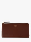 Mulberry Continental Small Classic Grain Leather Long Zip-Around Wallet, Oak