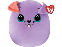 Ty Inc. Kudde Maskot Ty Squish-A-Boos Bitsy Lila Hund 22Cm 39225